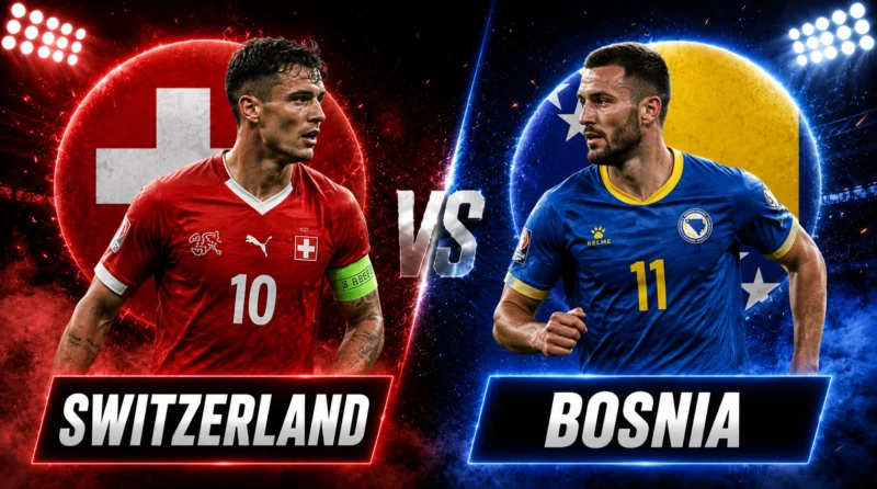 Lịch sử đối đầu Thụy Sĩ vs Bosnia