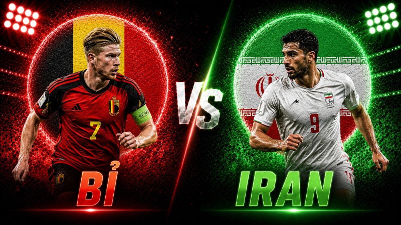 Lịch sử đối đầu giữa Bỉ vs Iran