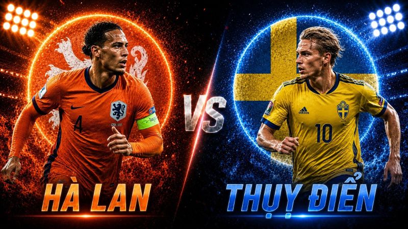 Lịch sử đối đầu giữa Hà Lan vs Thụy Điển