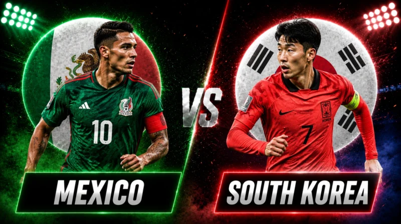 Lịch sử đối đầu Mexico vs Hàn Quốc