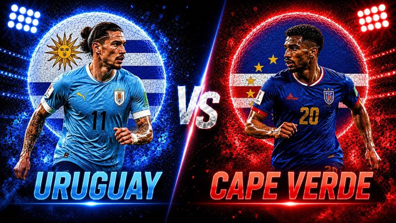 Lịch sử đối đầu Uruguay vs Cape Verde