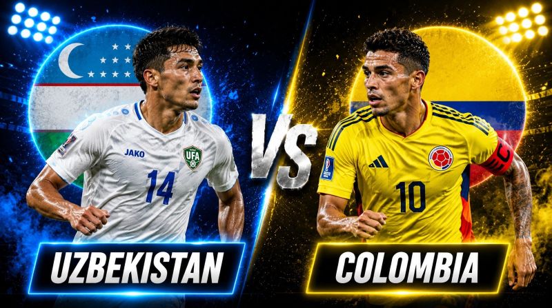 Lịch sử đối đầu Uzbekistan và Colombia