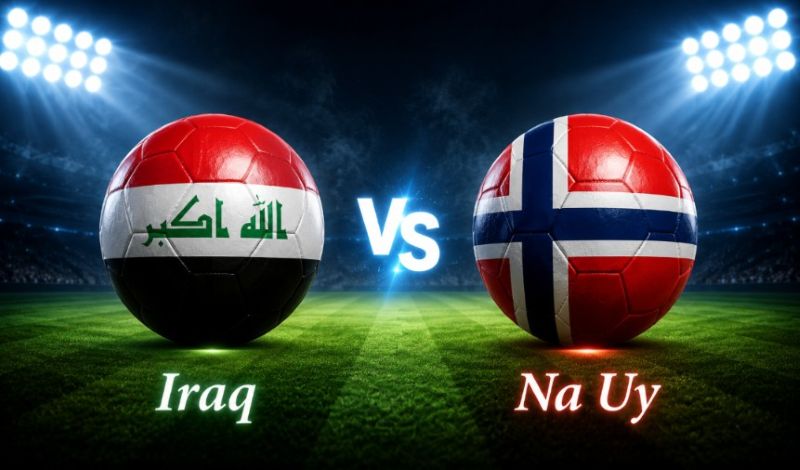So sánh từng tuyến giữa hai đội Iraq vs Na Uy