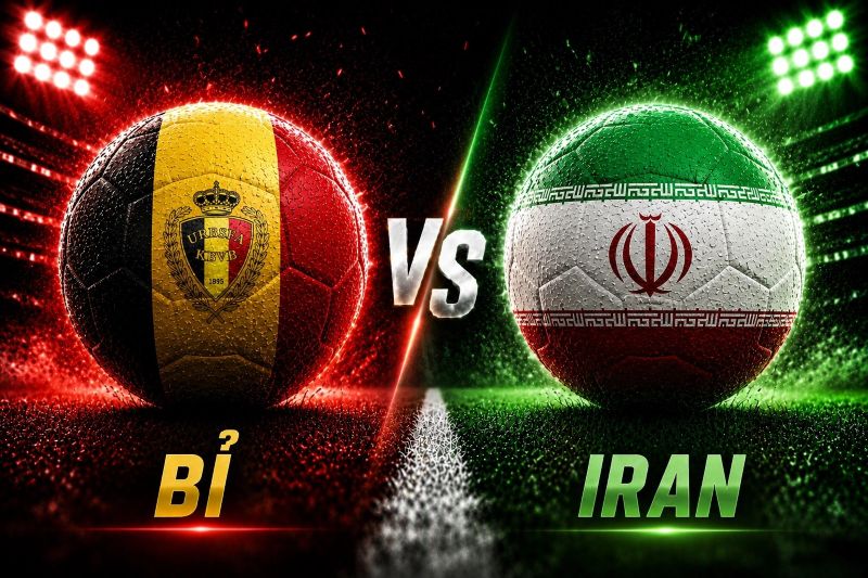 So sánh từng tuyến giữa hai đội Bỉ vs Iran