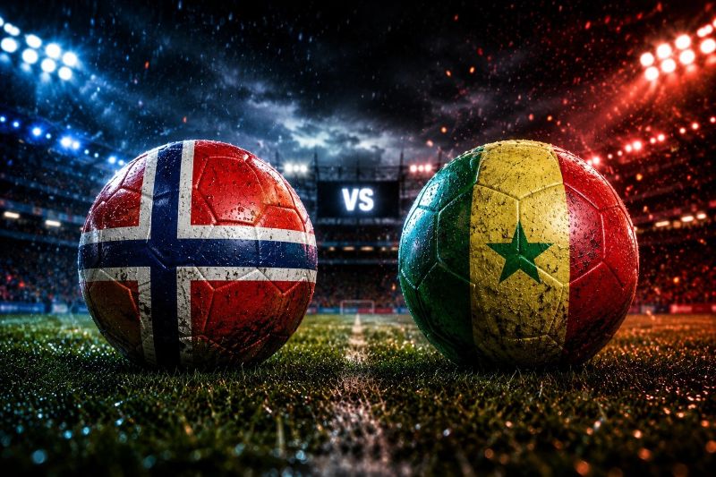 So sánh từng tuyến giữa hai đội Na Uy vs Senegal