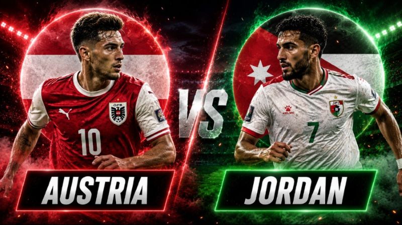 Lịch sử đối đầu Áo và Jordan