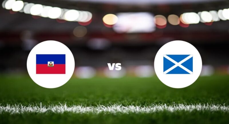 Haiti và Scotland chưa một lần chạm trán nhau
