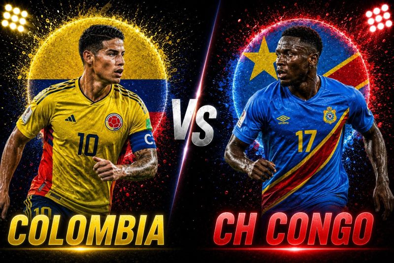Lịch sử đối đầu giữa Colombia vs CH Congo