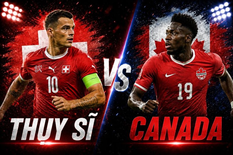 Lịch sử đối đầu giữa Thụy Sĩ vs Canada