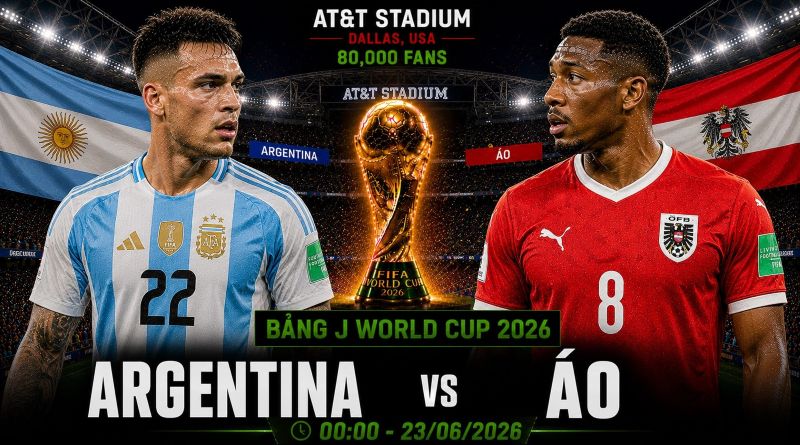 Nhận định Argentina vs Áo World Cup 2026 bảng J: Albiceleste dò đường giữa nỗi lo Messi