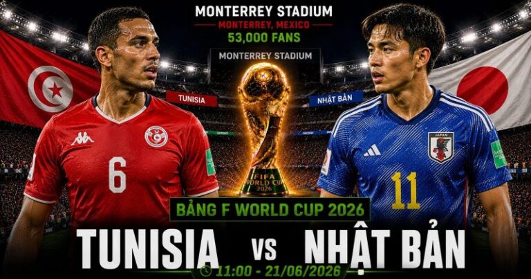 Nhận định Tunisia vs Nhật Bản World Cup 2026 bảng F: Đại bàng Carthage thử lửa Samurai Xanh
