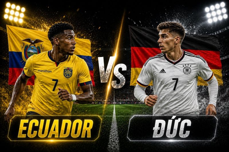 Lịch sử đối đầu giữa Ecuador vs Đức