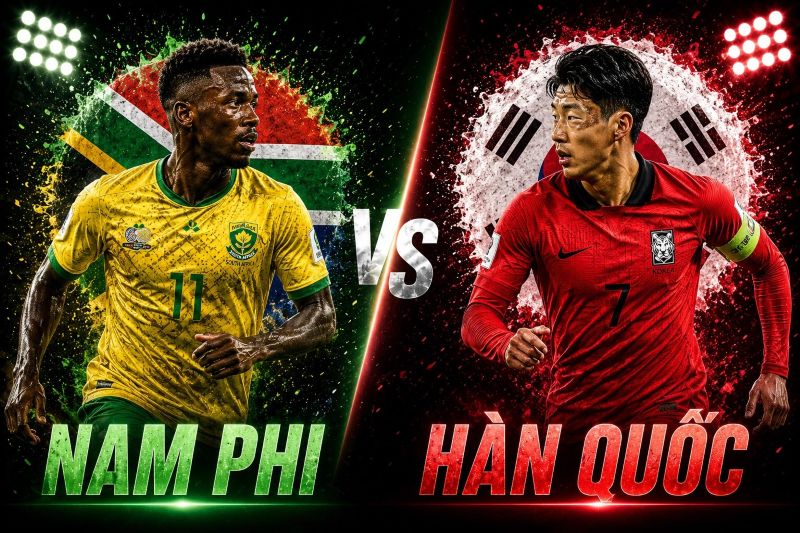 Lịch sử đối đầu giữa Nam Phi vs Hàn Quốc