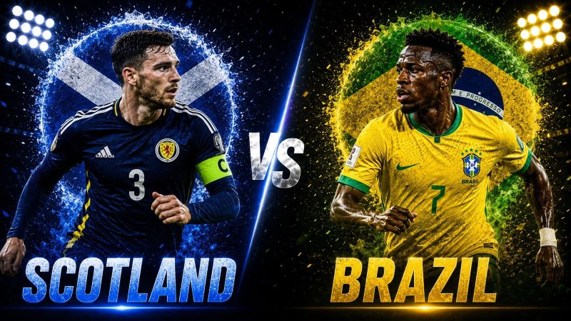 Lịch sử đối đầu giữa Scotland vs Brazil