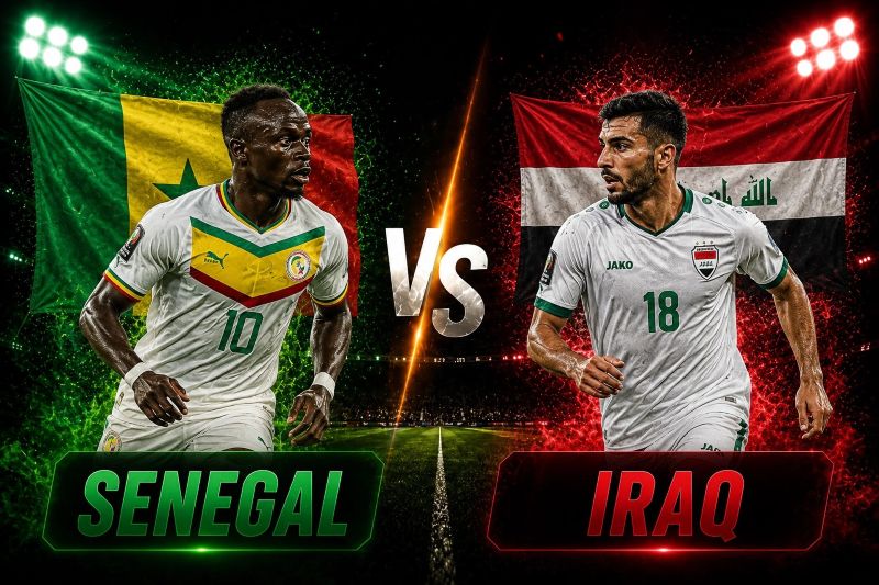 Lịch sử đối đầu giữa Senegal vs Iraq