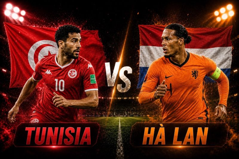 Lịch sử đối đầu giữa Tunisia vs Hà Lan
