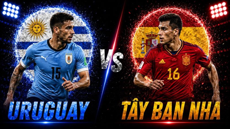 Lịch sử đối đầu Uruguay vs Tây Ban Nha