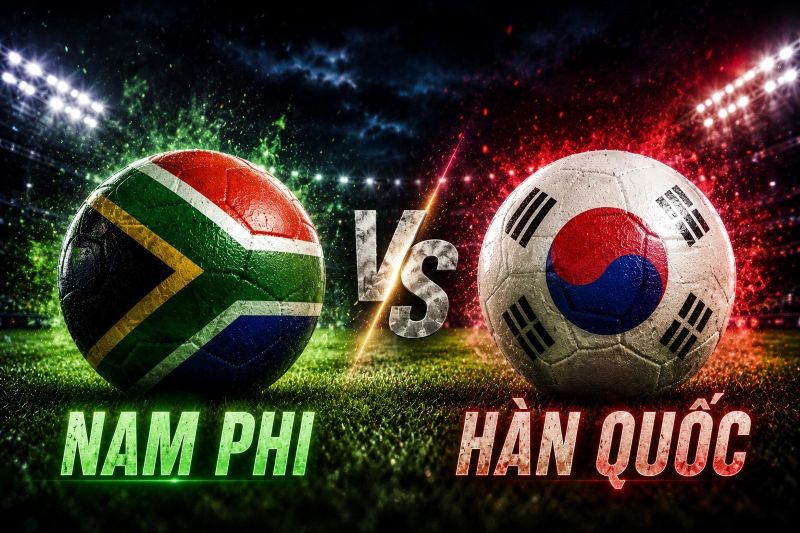 So sánh từng tuyến giữa hai đội Nam Phi vs Hàn Quốc
