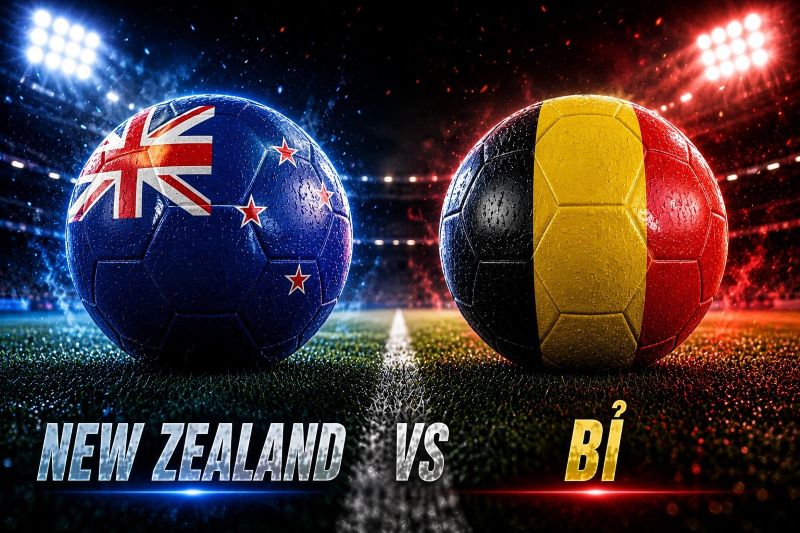 So sánh từng tuyến giữa hai đội New Zealand vs Bỉ