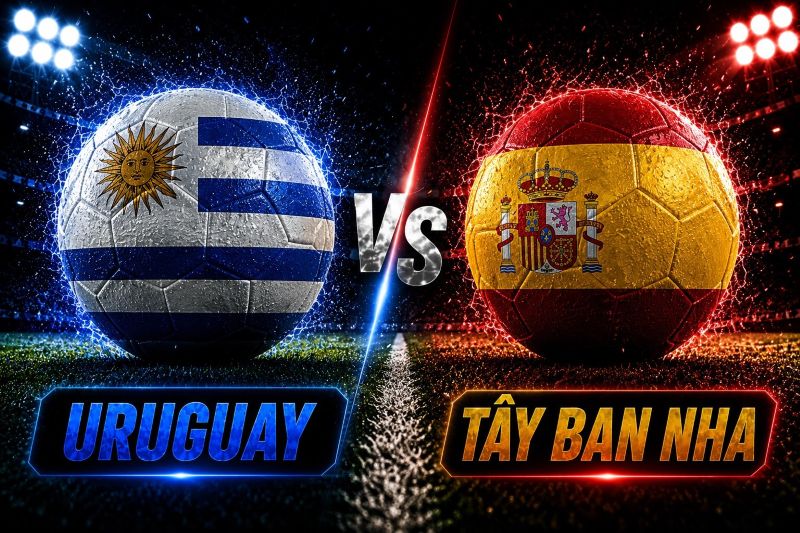So sánh từng tuyến giữa hai đội Uruguay vs Tây Ban Nha