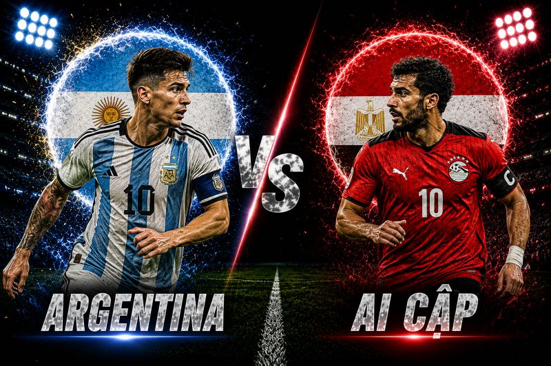 Argentina vs Ai Cập gần như là hai đội tuyển "xa lạ" với nhau