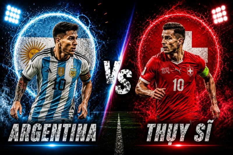 Lịch sử đối đầu giữa Argentina vs Thụy Sĩ