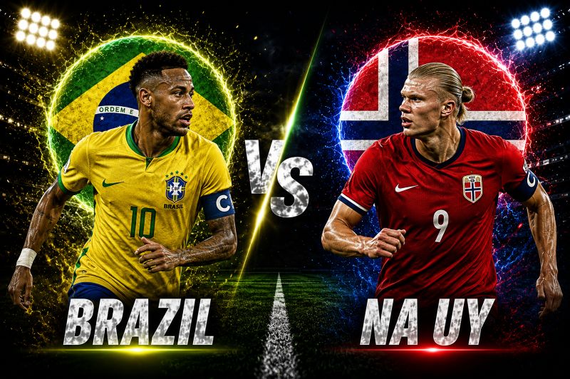 Lịch sử đối đầu giữa Brazil vs Na Uy