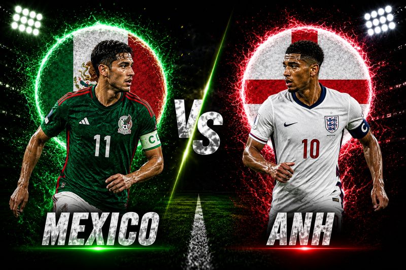 Anh giữ mạch bất bại tuyệt đối trước Mexico với 4 chiến thắng liên tiếp