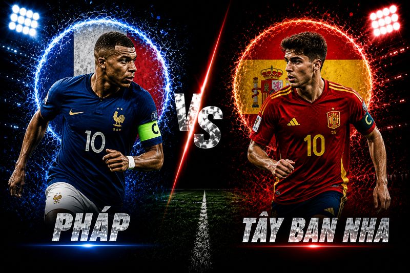 Pháp vs Tây Ban Nha là một trong những cặp đấu H2H phong phú nhất châu Âu
