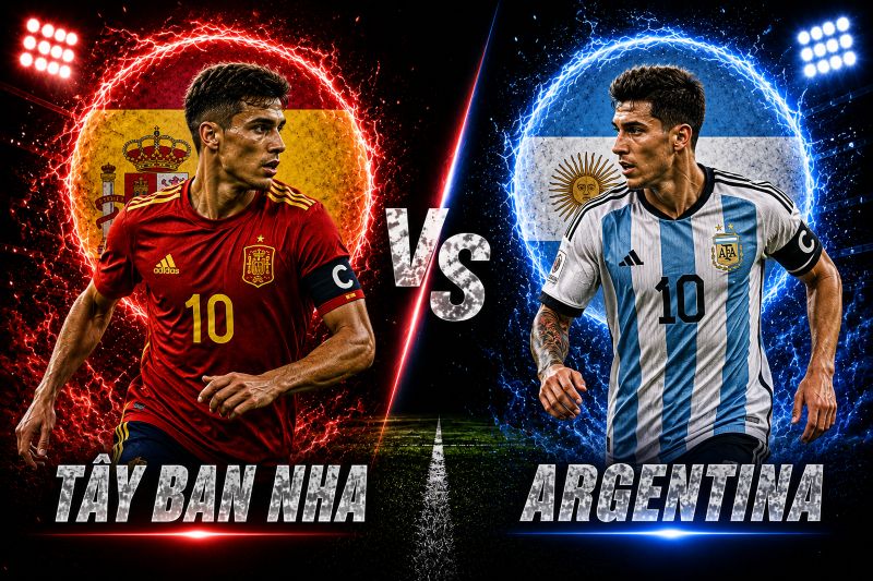 Lịch sử đối đầu giữa Tây Ban Nha vs Argentina