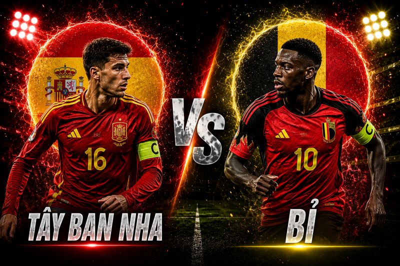 Lịch sử đối đầu giữa Tây Ban Nha vs Bỉ