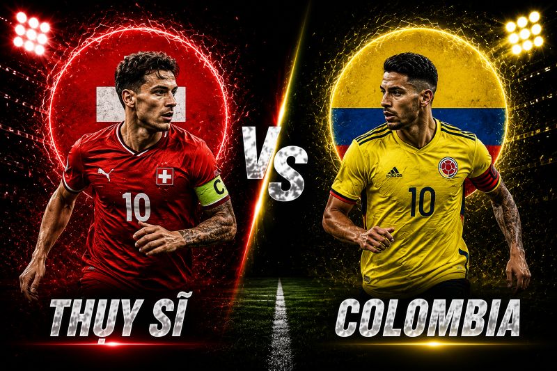 Lịch sử đối đầu giữa Thụy Sĩ vs Colombia