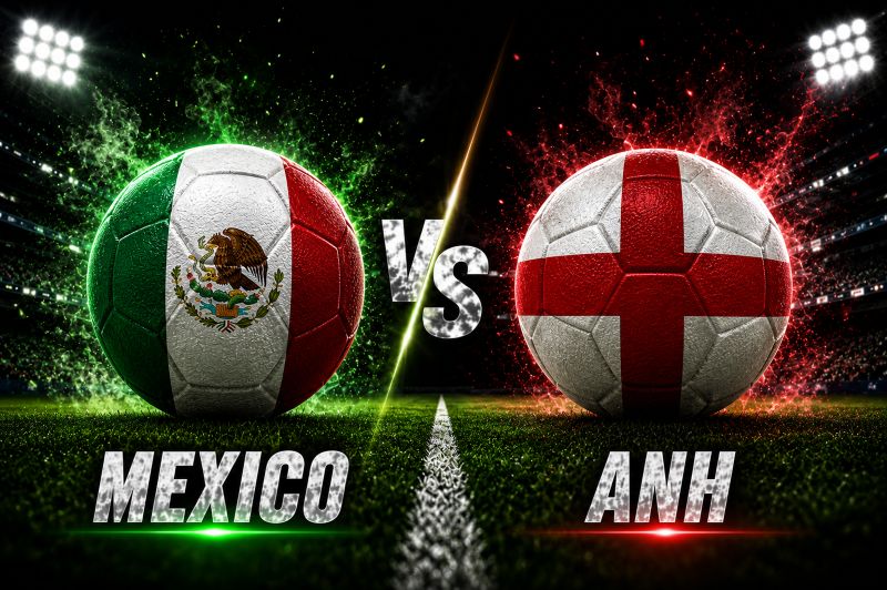 So sánh từng tuyến giữa hai đội Mexico vs Anh