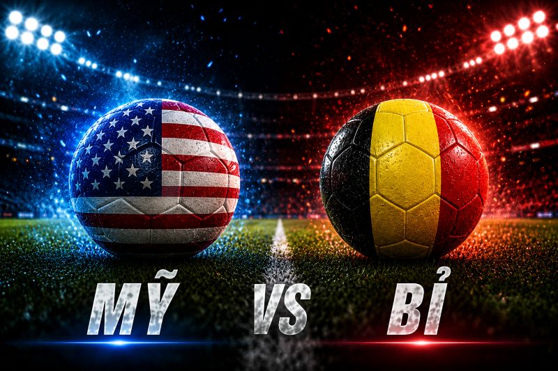 So sánh từng tuyến giữa hai đội Mỹ vs Bỉ