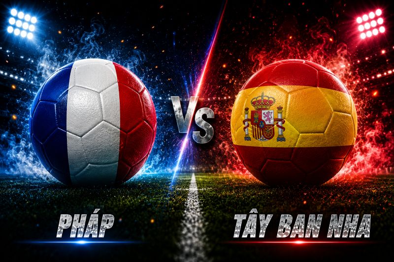So sánh từng tuyến giữa hai đội Pháp vs Tây Ban Nha